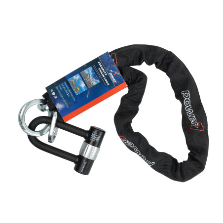kettingslot Power1 + verlengde U-beugel art 3-sterren loop 120cm