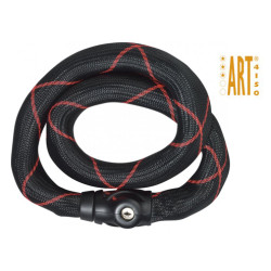 kettingslot abus art 3-sterren + ivy (ANWB testwinnaar) 110cm 9210/110