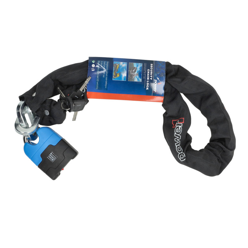kettingslot Power1 + hangslot art 4-sterren 120cm