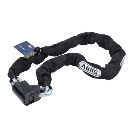 kettingslot abus art 4-sterren + 120cm 1190/11ks120 black x-plus