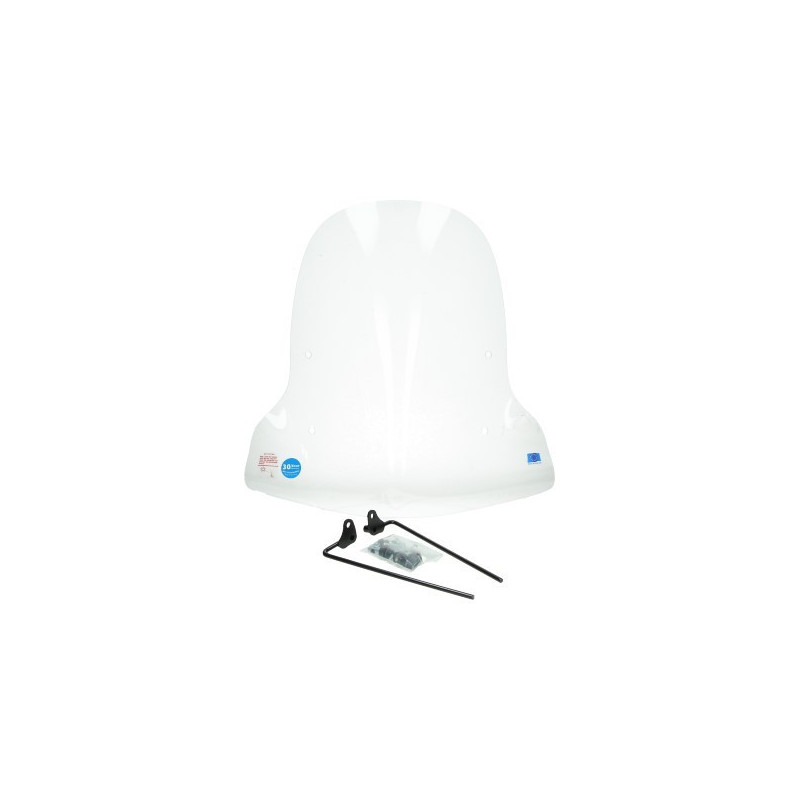 IVA E-GO S5 Turbo Windscherm Regia hoog – helder