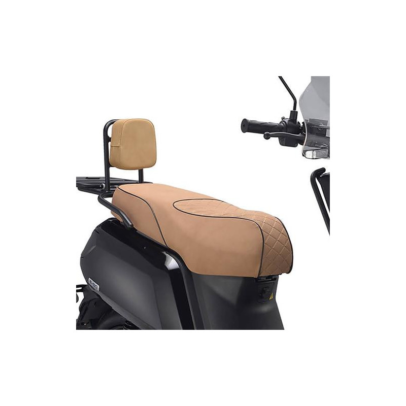 IVA E-GO S5 Special Zadel Lichtbruin | IVA Dealer